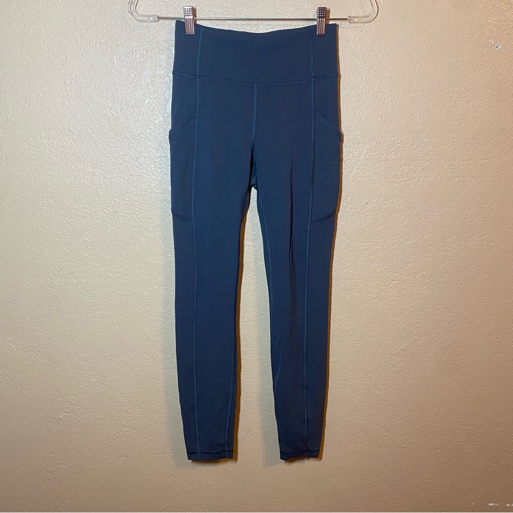 Lululemon Womens Wunder Under High-Rise Tight 25" Size 4 first release dark grey